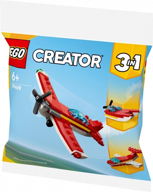 LEGO Creator 30669 Kultowy czerwony samolot