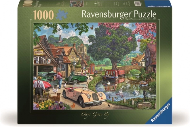 Nostalgiczna scena Puzzle od Ravensburger 1000 elementów