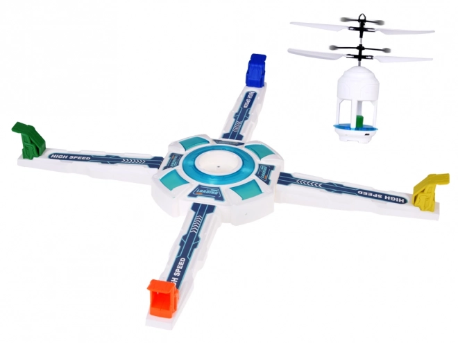Latający dron gra zręcznościowa
