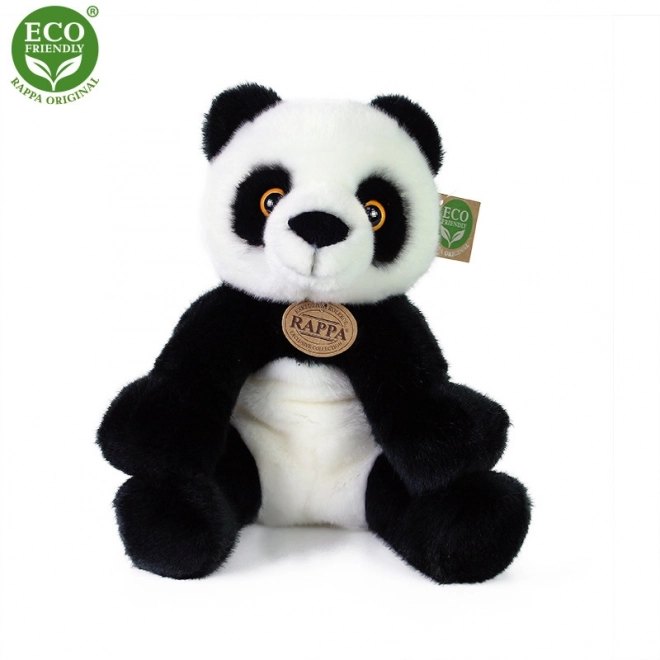 Rappa Pluszowa panda siedząca 27 cm EKOLOGICZNA