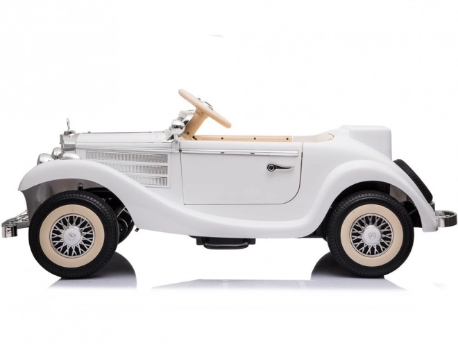 Retro auto na akumulator Mercedes-Benz 540K – Białe