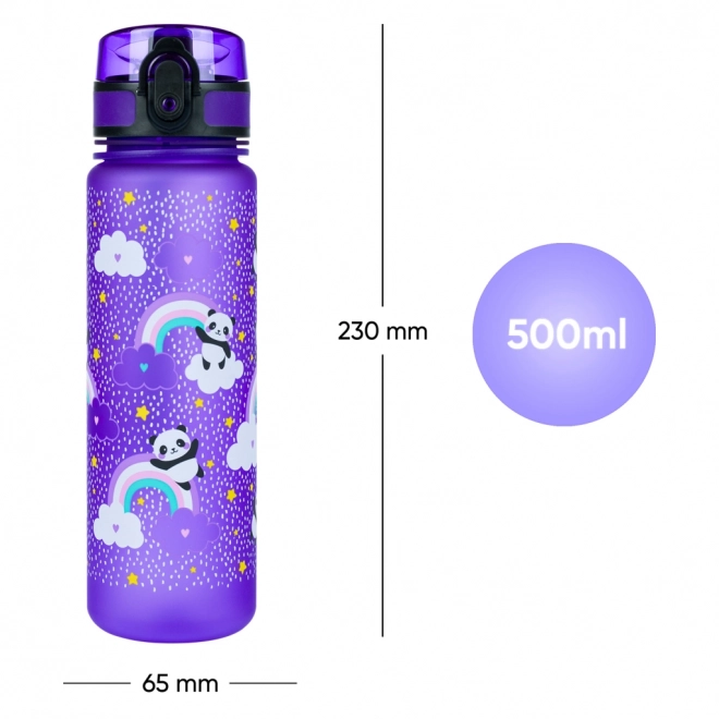 BAAGL Tritanowa butelka na picie Jungle Panda, 500 ml