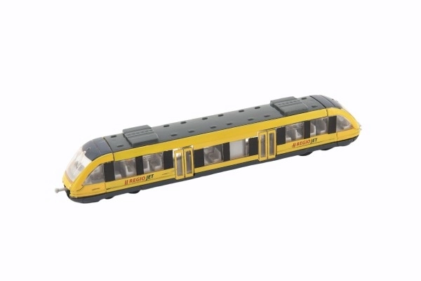Metalowy pociąg regionalny RegioJet 17 cm