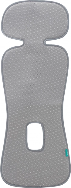 Oddychająca wkładka do fotelika samochodowego Breeze Zopa grupa 1 w kolorze Foggy Grey