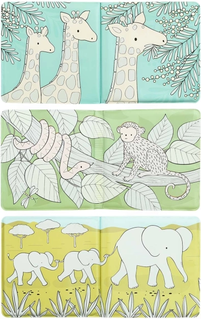 Magiczna książeczka do wody A Little Lovely Company – Sawanna