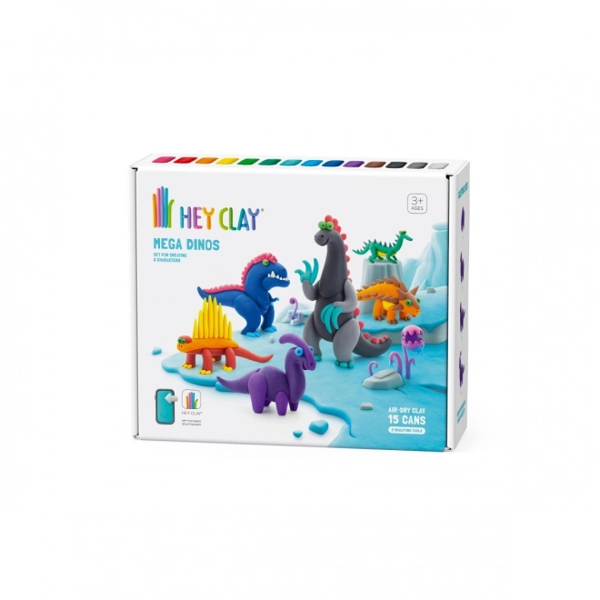 Zestaw Hey Clay Mega Dinozaury