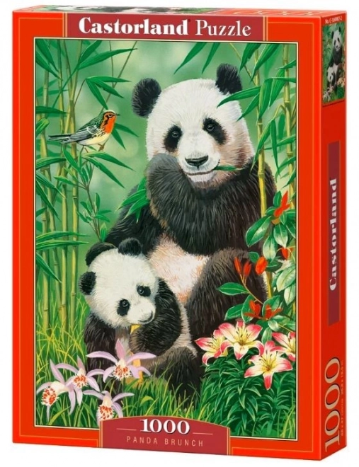 Puzzle 1000 elementów CASTORLAND Panda Brunch