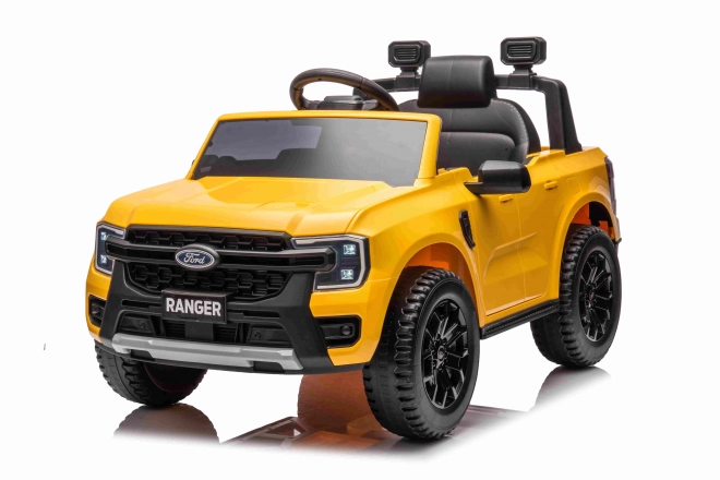 Dziecięcy elektryczny samochód Ford Ranger Lift żółty