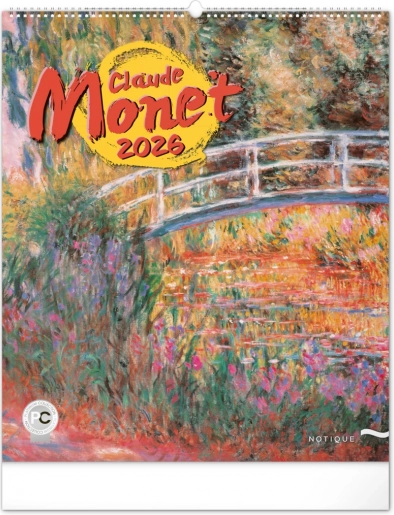 Kalendarz ścienny Claude Monet 2026