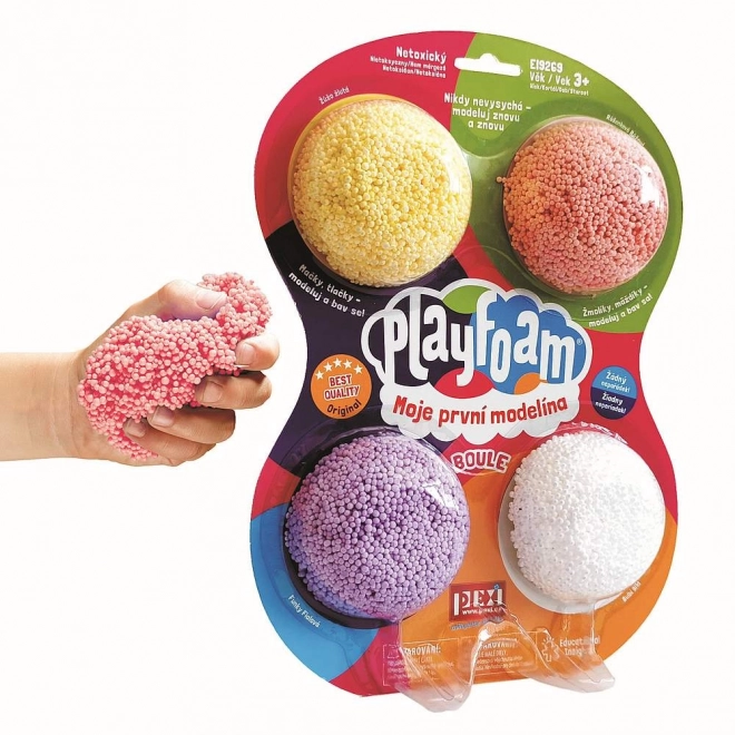 PlayFoam® Modelina/Plastelina kuleczkowa 4 kolory