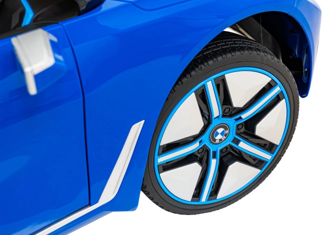 Samochód dziecięcy na baterię BMW i4 – Niebieskie