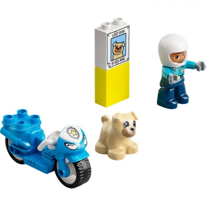 LEGO Duplo 10967 Policyjny motocykl