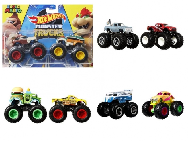 Hot Wheels zderzenie Monster Trucków
