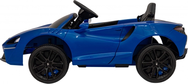 Dziecięcy elektryczny samochód McLaren Artura 4x4 z pilotem i LED – Niebieski