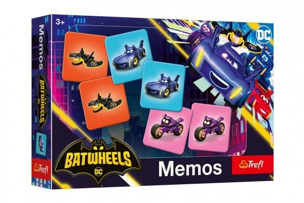 Pexeso Batman: Flota Batwheels