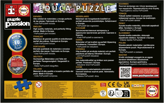 EDUCA Puzzle Zabawa pod wodą 500 elementów