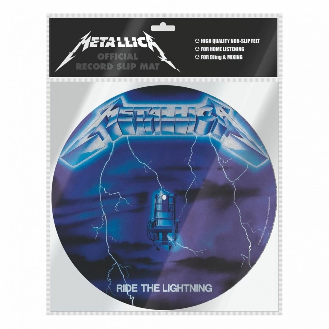 Podkładka na gramofon Metallica Ride the Lightning