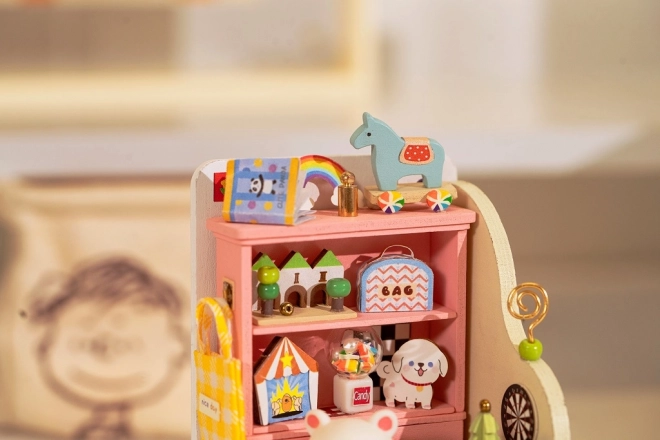 Miniaturowy domek Lovely Room od RoboTime