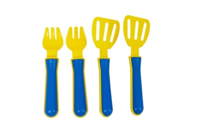 Zestaw plastikowych naczyń Little Cook Pots