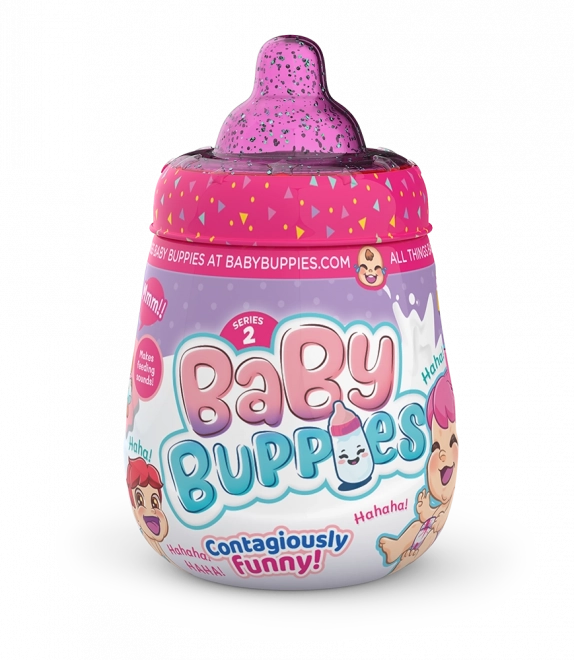 Baby Buppies śmiejące się niemowlę – kolekcjonerska laleczka z dźwiękami