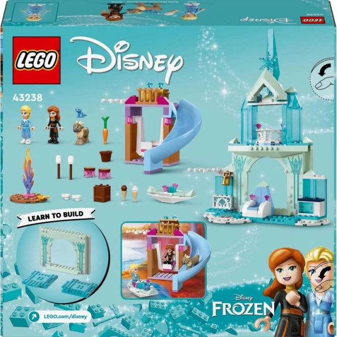 LEGO Disney Księżniczka 43238 Elsa i zamek z Krainy Lodu