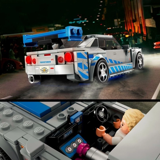 Kreatywny zestaw LEGO Speed Champions Nissan Skyline GT-R
