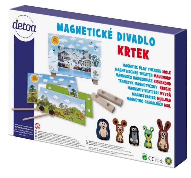Magnetyczny teatrzyk z Krecikiem