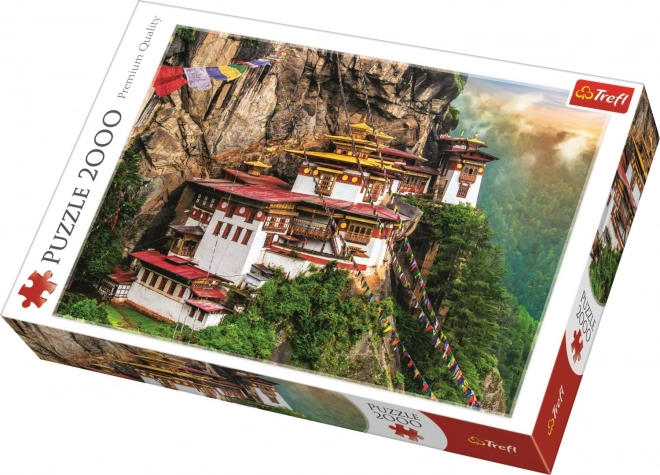 Puzzle Tygrysie Gniazdo Bhutan 2000 elementów