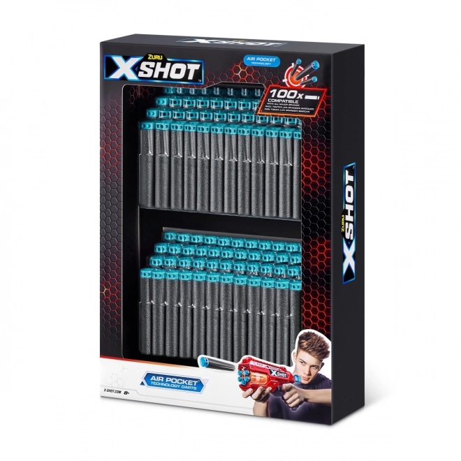 Zestaw 100 piankowych naboi X-Shot Excel