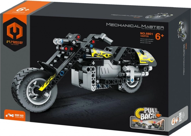 Zestaw konstrukcyjny iM.Master motor z napędem typu pull-back, 183 elementy