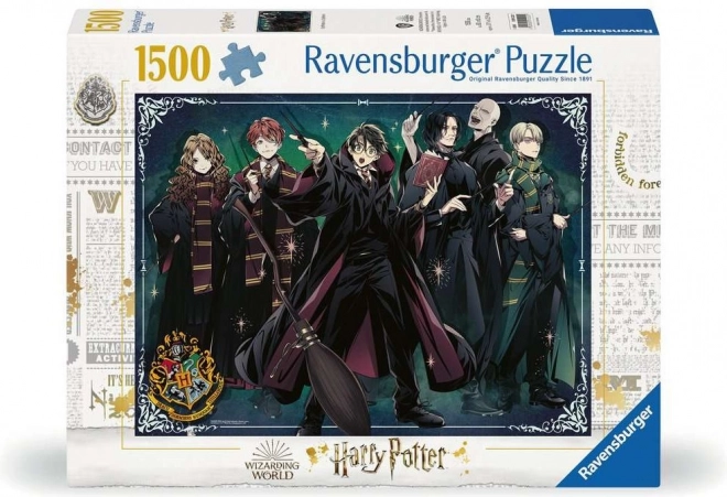 Puzzle Gryffindor vs. Slytherin 1500 elementów