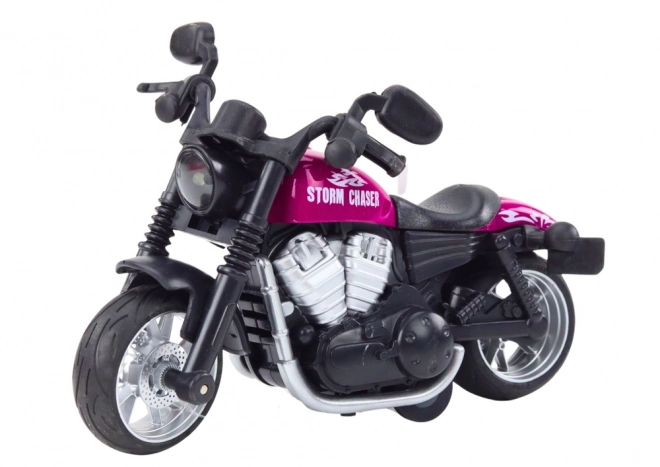 Motocykl Storm Chaser z napędem ciernym