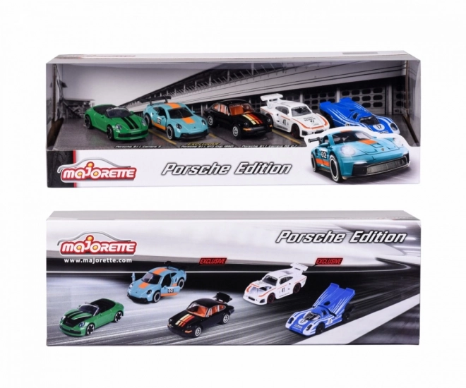 Majorette Porsche Motorsport Zestaw Prezentowy 5 szt.