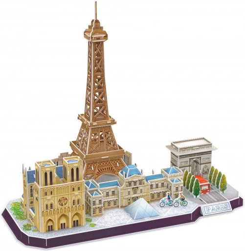 Puzzle 3D City Line Paryż