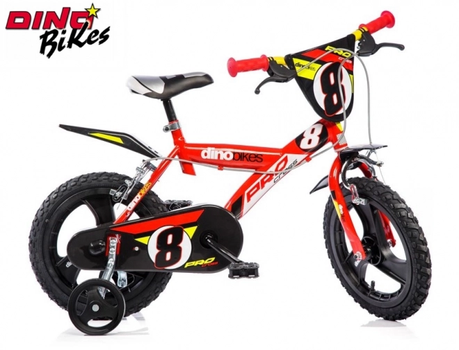 Dino Bikes Dziecięcy rower 16" czerwony 2017