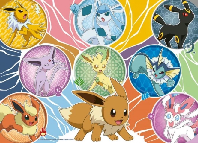 Puzzle Poke9mon 4x100 elementów