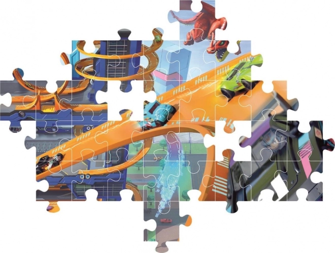 CLEMENTONI Puzzle Hot Wheels 104 elementów
