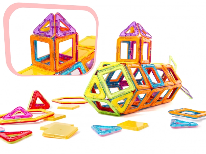 Magnetyczne klocki Magical Magnet 52 sztuk