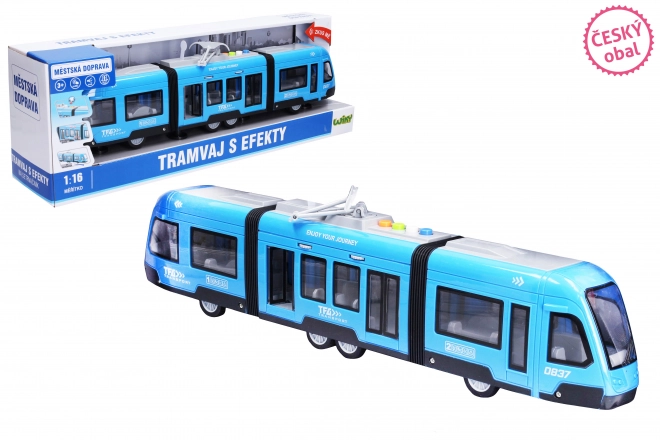 Nowoczesny tramwaj z efektami 44 cm