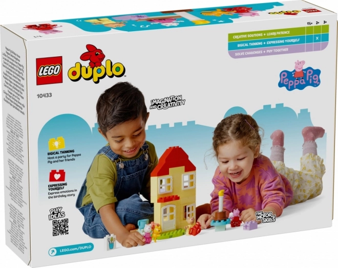 LEGO DUPLO 10433 Świnka Peppa i dom urodzinowy