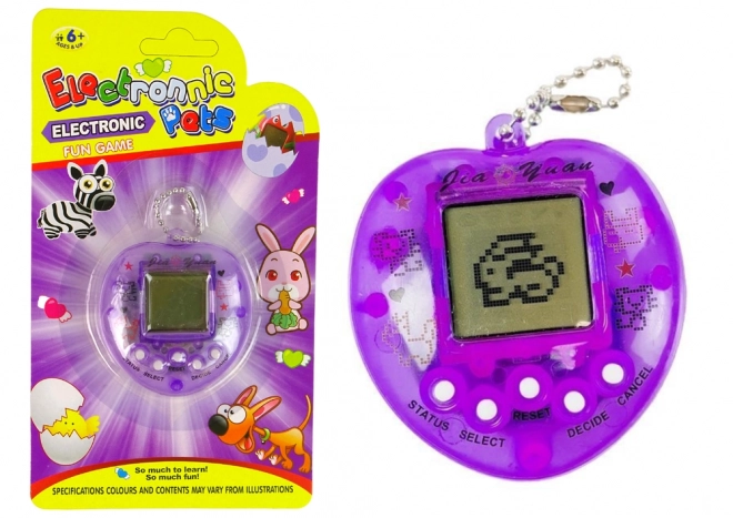Elektroniczna gra Tamagotchi Pet Game Fioletowa