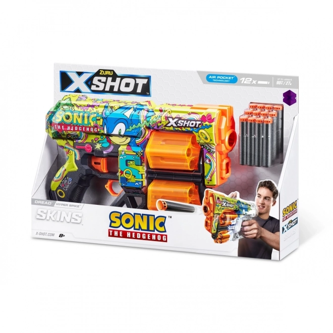 Skiny Dread Sonic 12 strzał Hyper Spike wyrzutnia