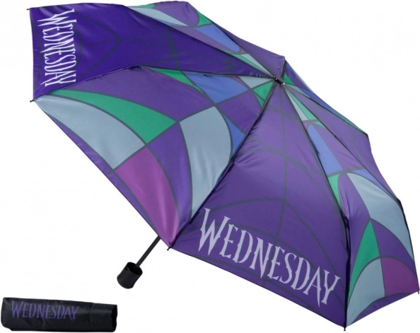 Składany parasol z motywem Wednesday
