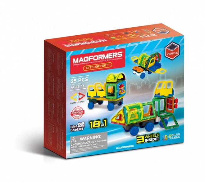 Magnetyczne klocki City Go Set 25 szt.