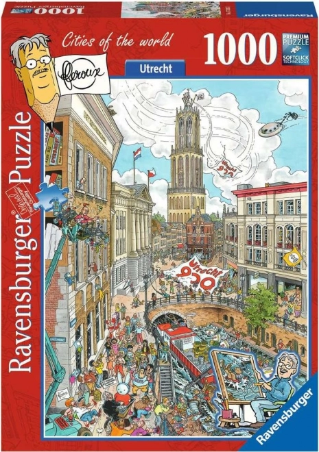 RAVENSBURGER Puzzle Miasta Świata: Utrecht 1000 elementów
