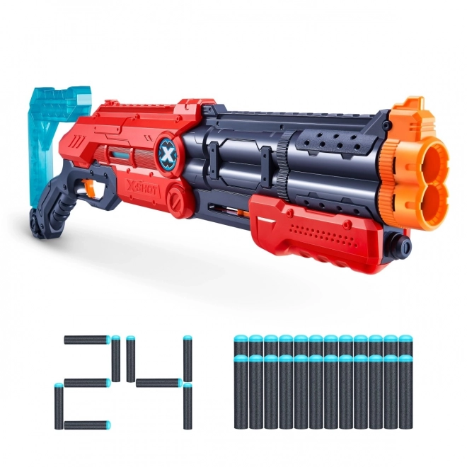 ZURU X-SHOT EXCEL Vigilante wyrzutnia 24 strzałek