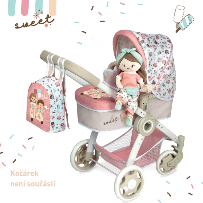 DeCuevas 20148 Pluszowa lalka SWEET - 36 cm