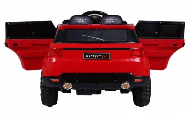 Elektryczne autko Land Rapid Racer czerwone