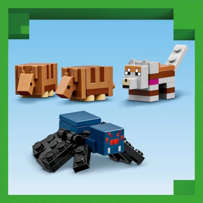 Lego Minecraft Ekspedycja do opancerzonej kopalni