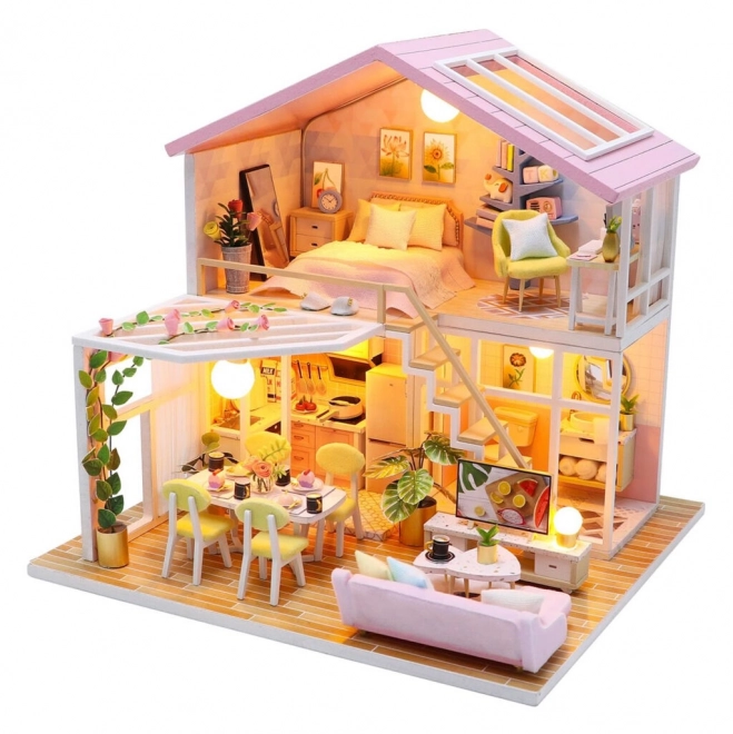 Dziewięć miniaturowych domeczków Dom spokojnych chwil